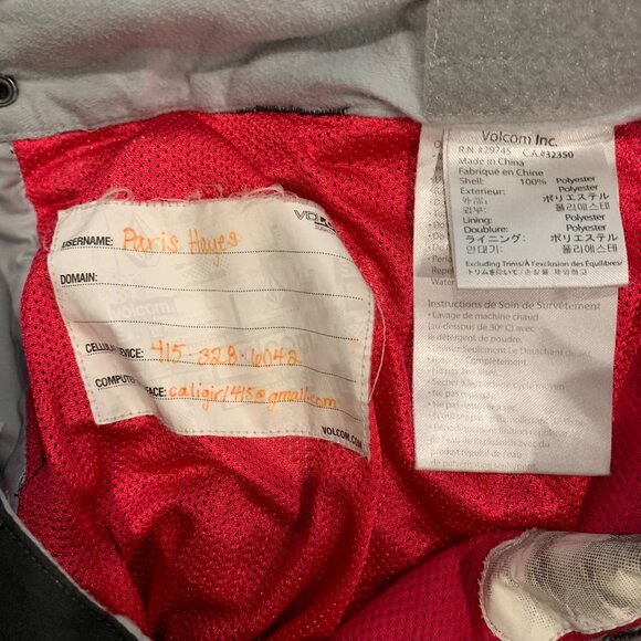 Volcom SQUALL Black Pants. Size small. Style H135701 - Picture 5 of 9